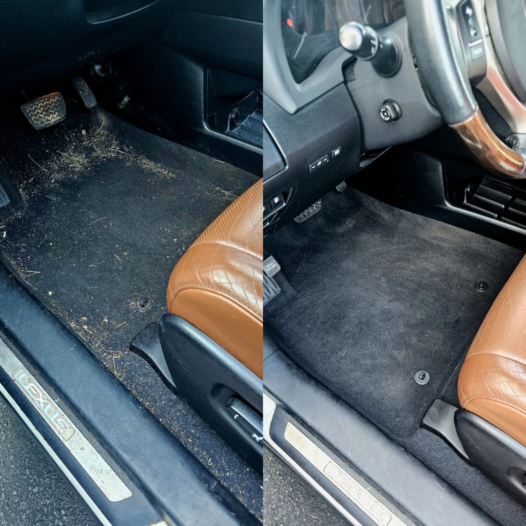Driver floor — full extraction