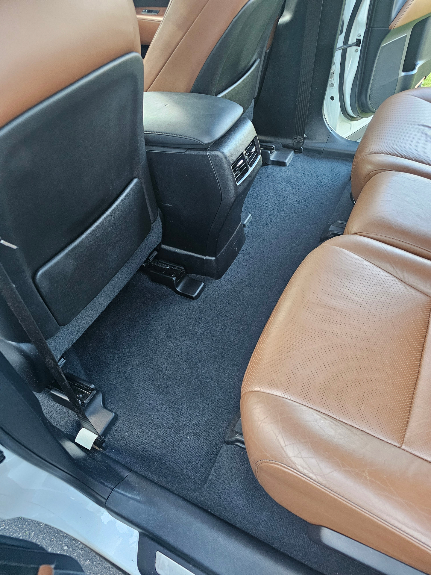 Rear seats — deep interior detail